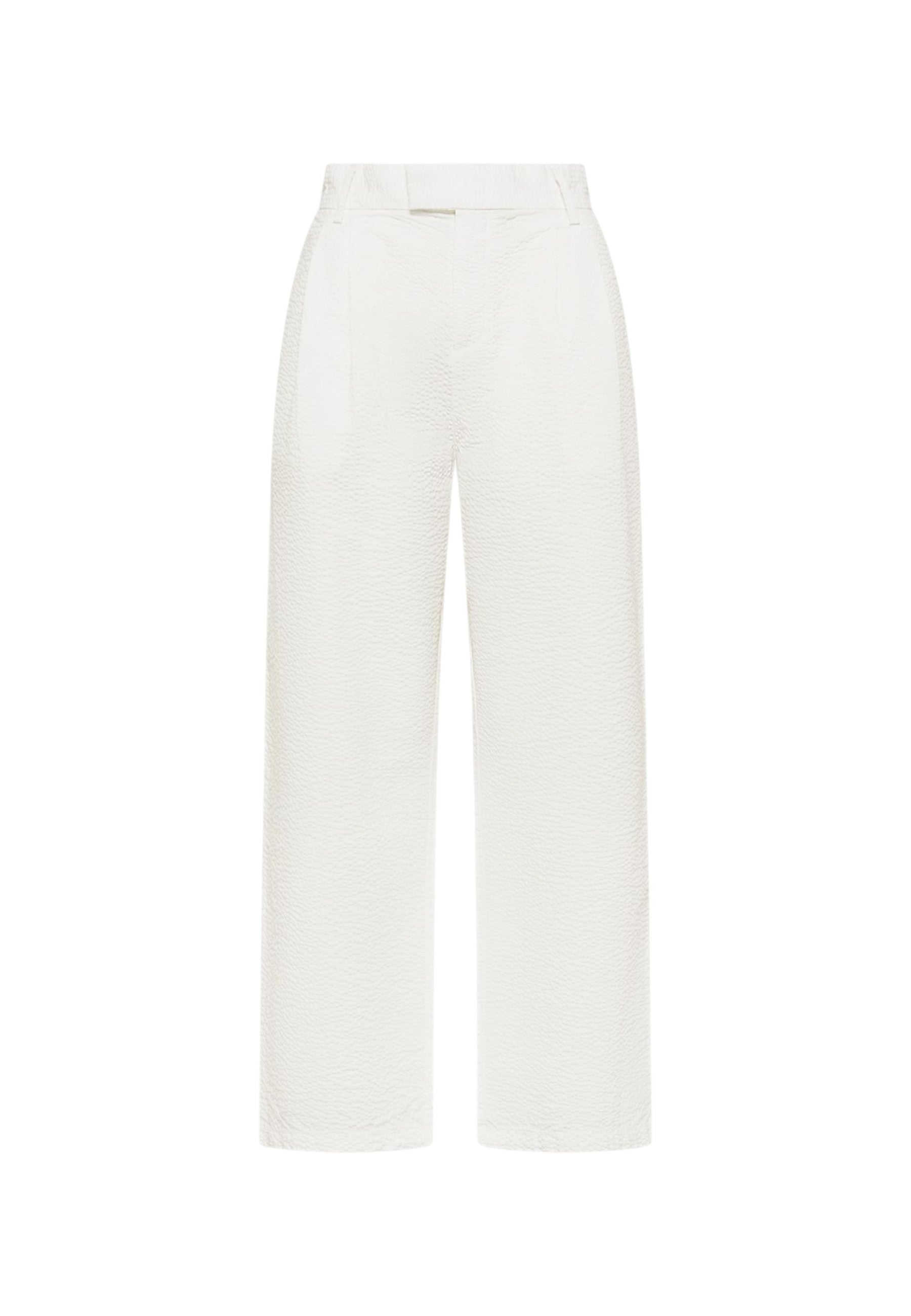 Pantaloni Donna Sun 68 Bianco