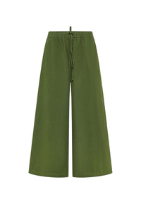 Pantalone Donna Sun68 Verde Scuro