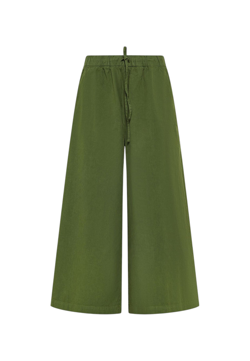 Pantalone Donna Sun68 Verde Scuro