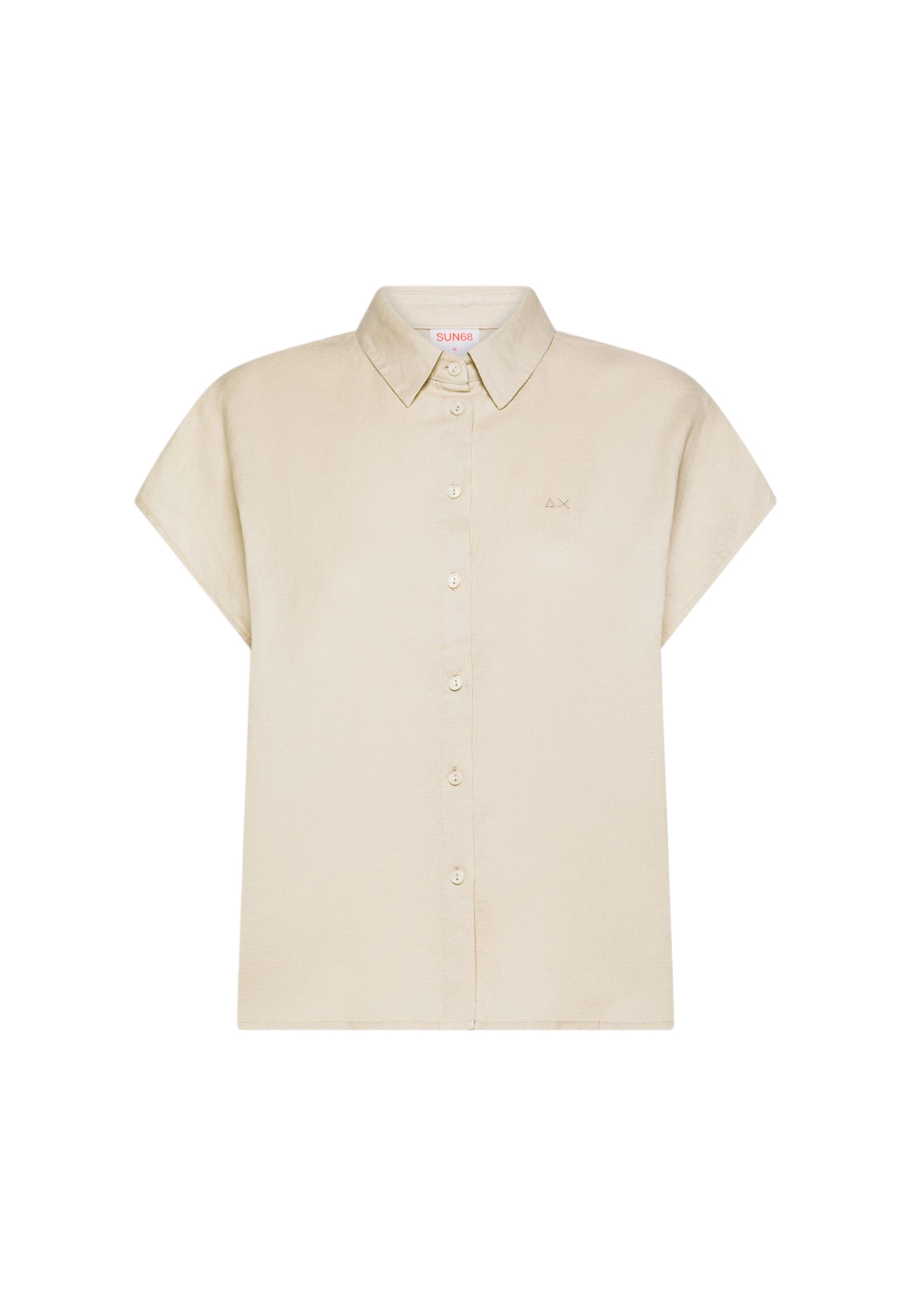 Camicia Donna Sun68 Beige