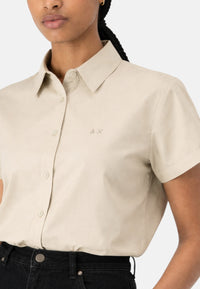 Camicia Donna Sun68 Beige
