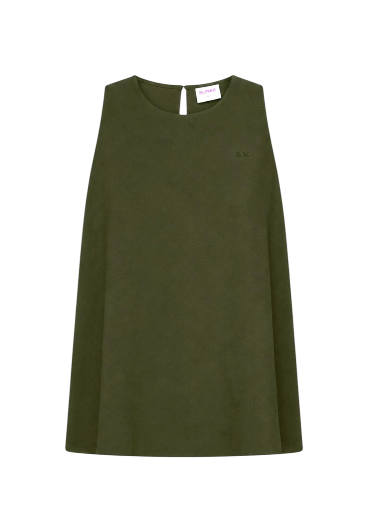 Canotta Donna Sun 68 Verde Scuro