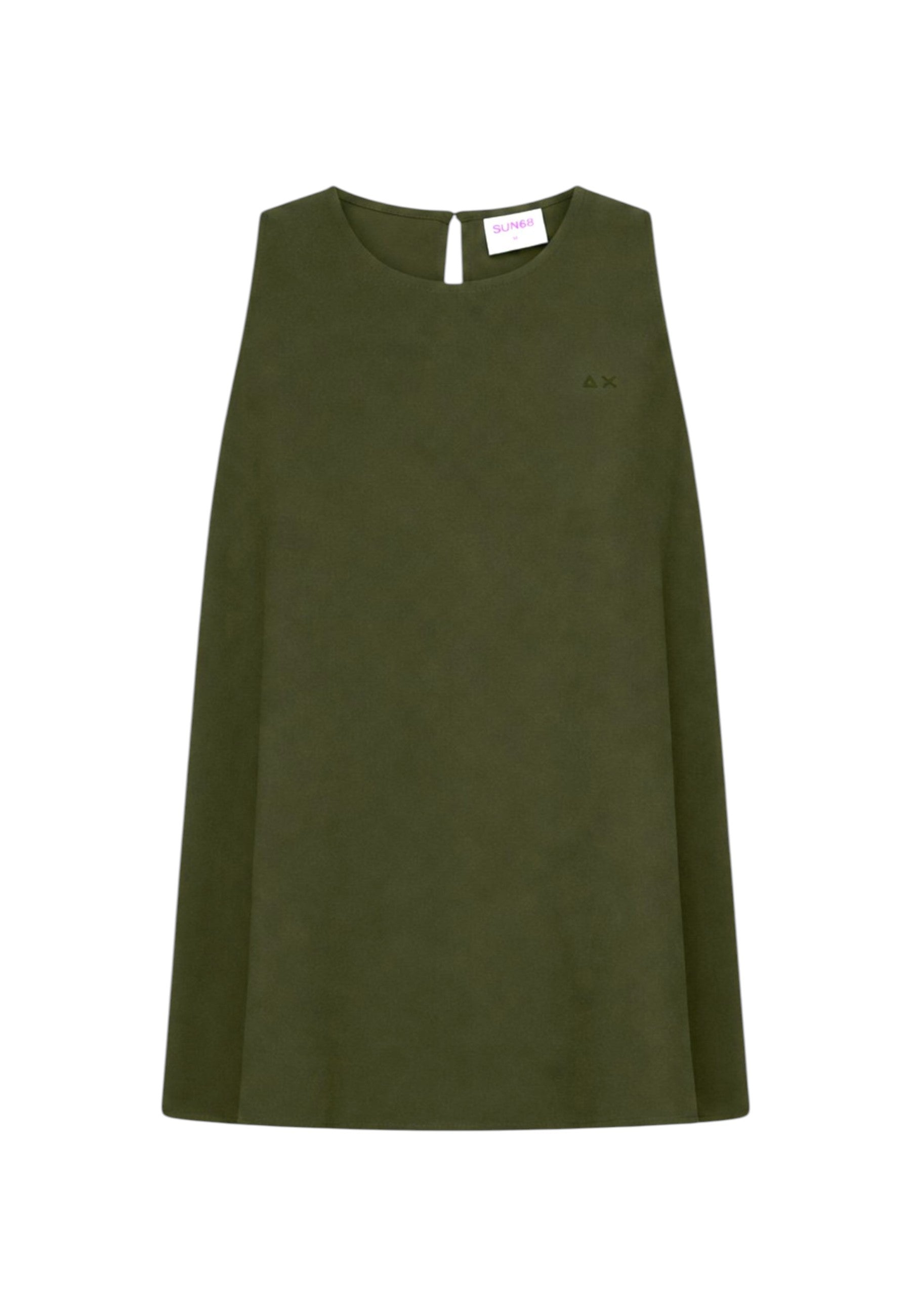 Canotta Donna Sun 68 Verde Scuro