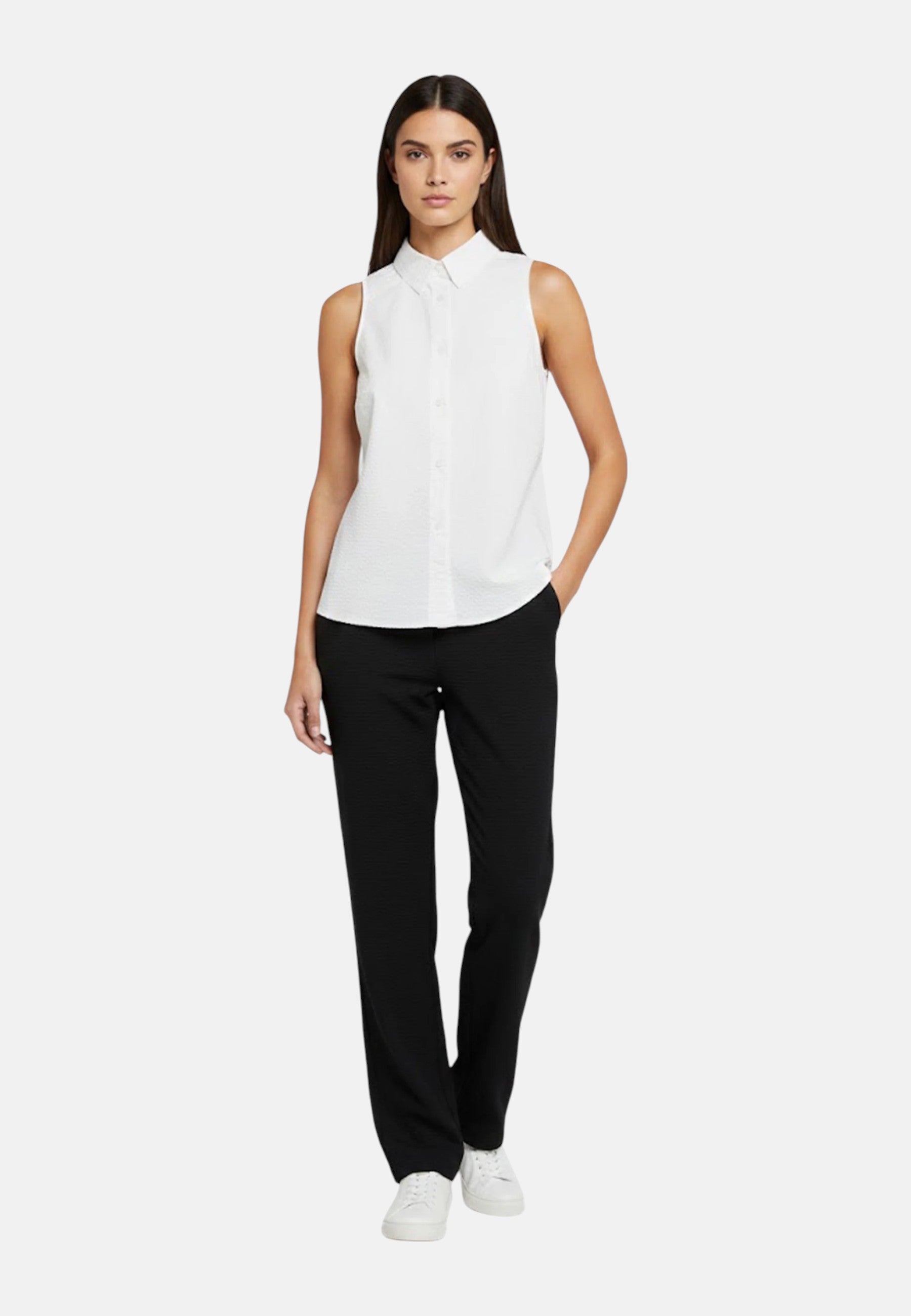 Top/Camicia Donna Sun68 Bianco