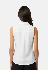 Top/Camicia Donna Sun68 Bianco