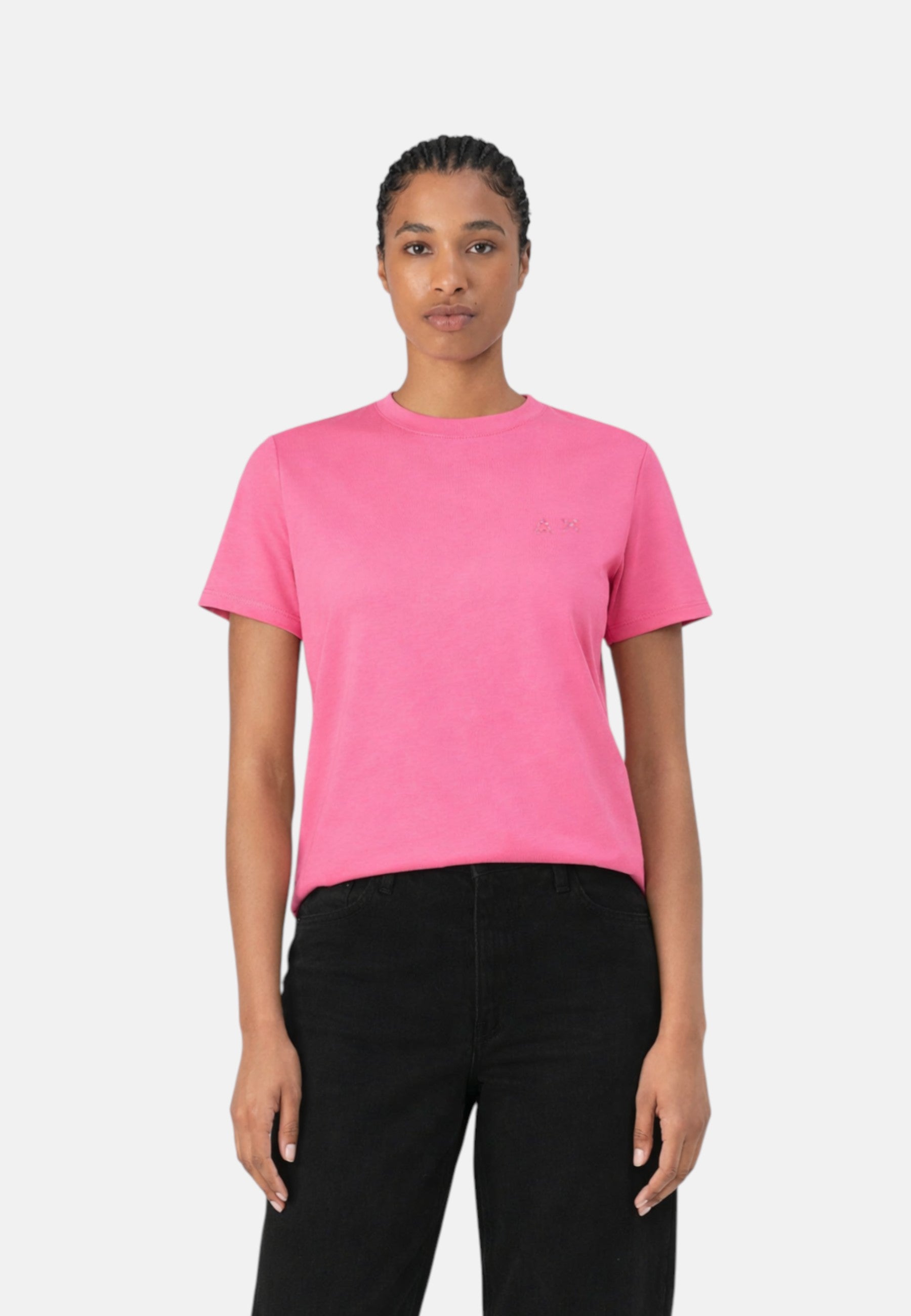 T-Shirt Donna Sun68 Fuxia