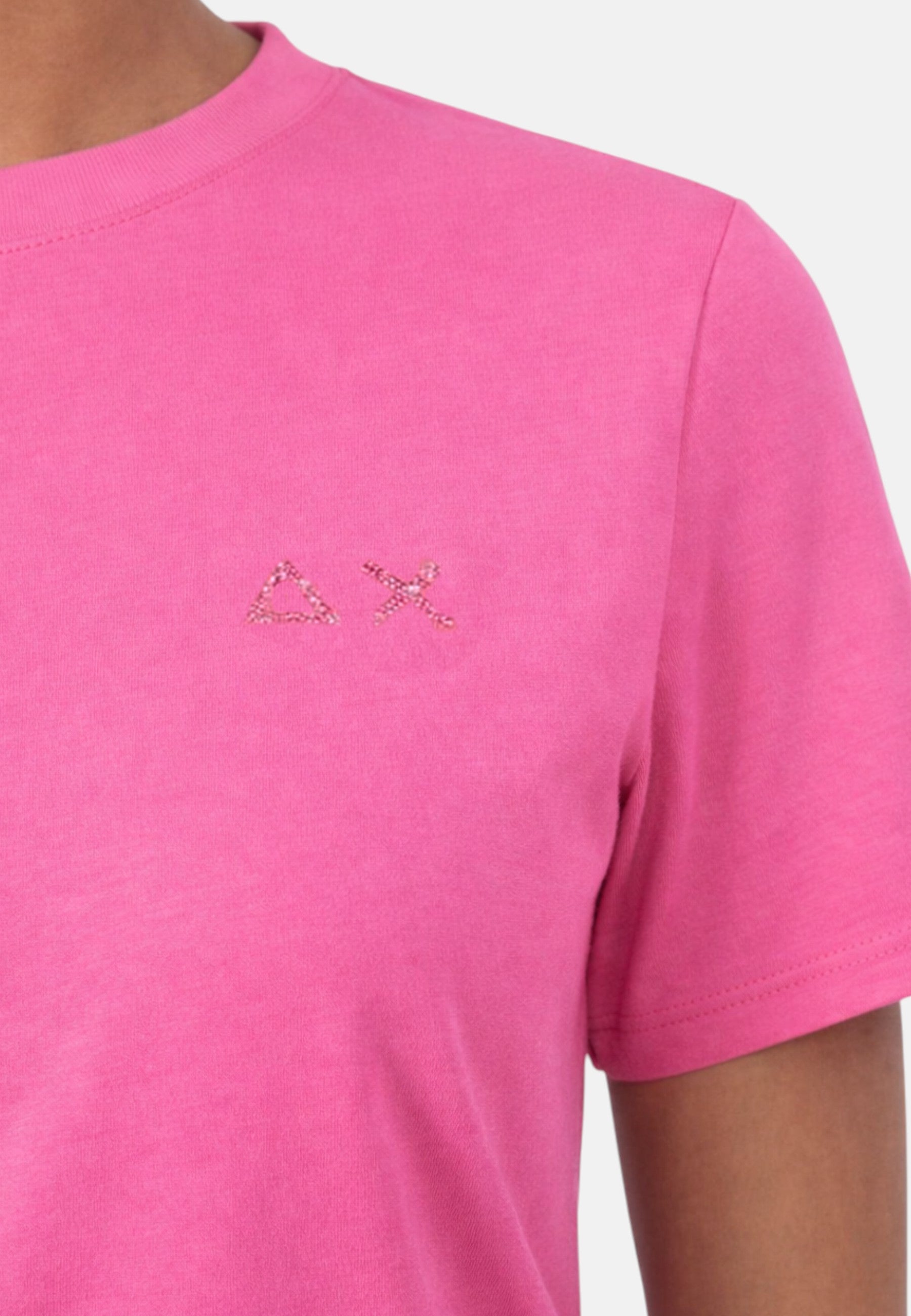 T-Shirt Donna Sun68 Fuxia