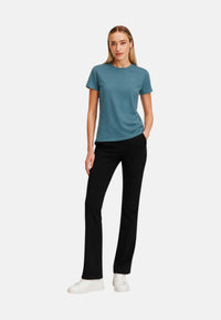 T-Shirt Donna Sun68 Blu Avio Scuro