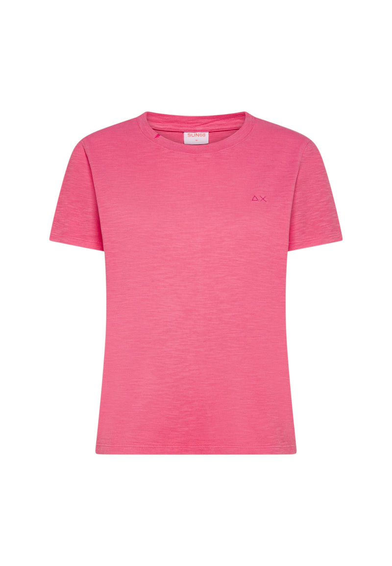 T-Shirt Donna Sun68 Fuxia