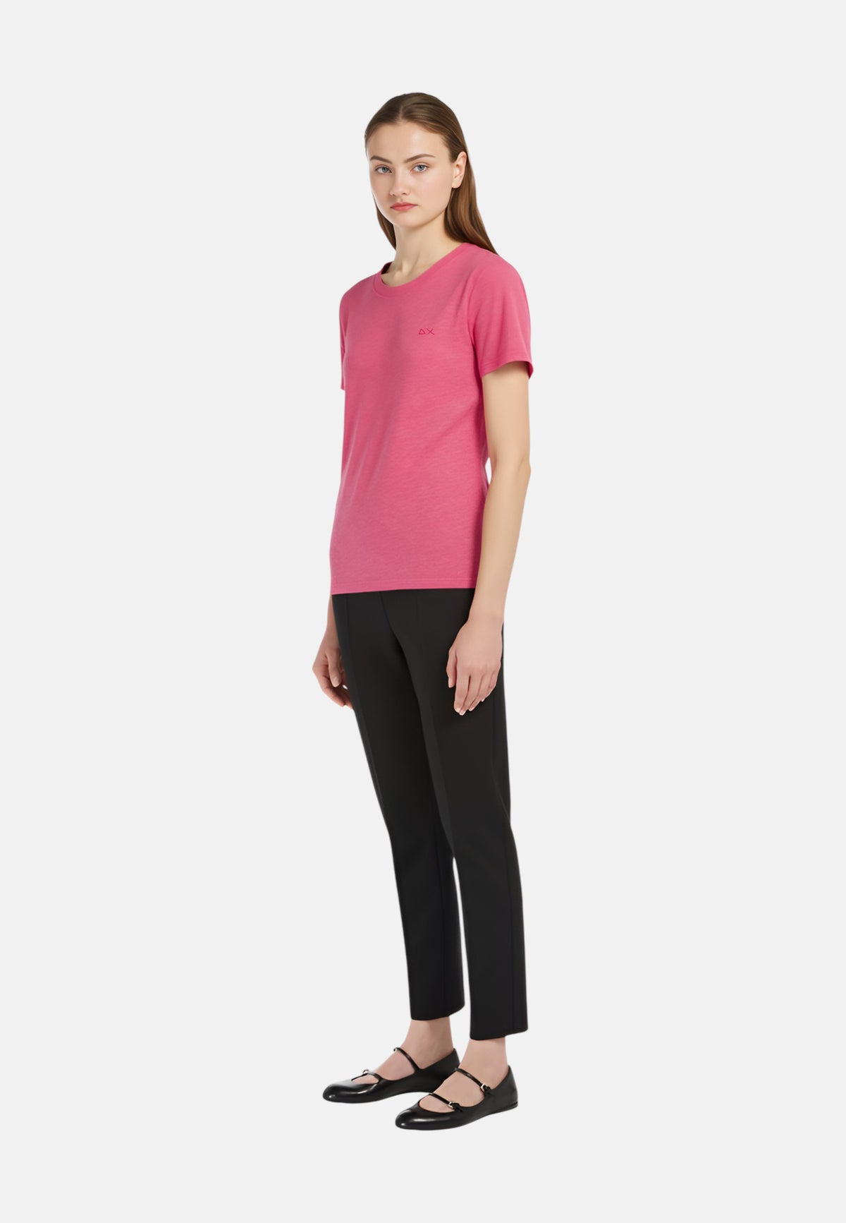 T-Shirt Donna Sun68 Fuxia