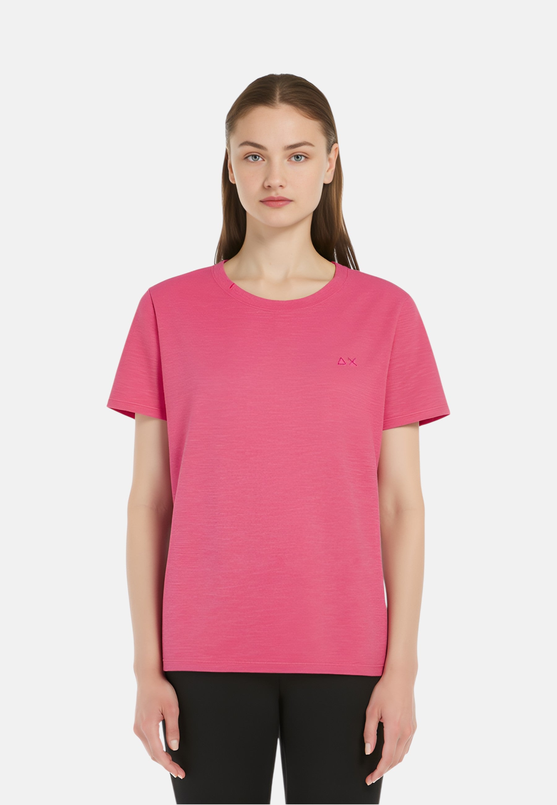 T-Shirt Donna Sun68 Fuxia