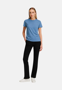 T-Shirt Donna Sun68 Blu Avio