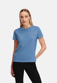 T-Shirt Donna Sun68 Blu Avio