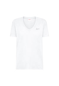 T-Shirt Donna Sun68 Bianco