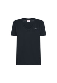 T-Shirt Donna Sun68 Blue Navy