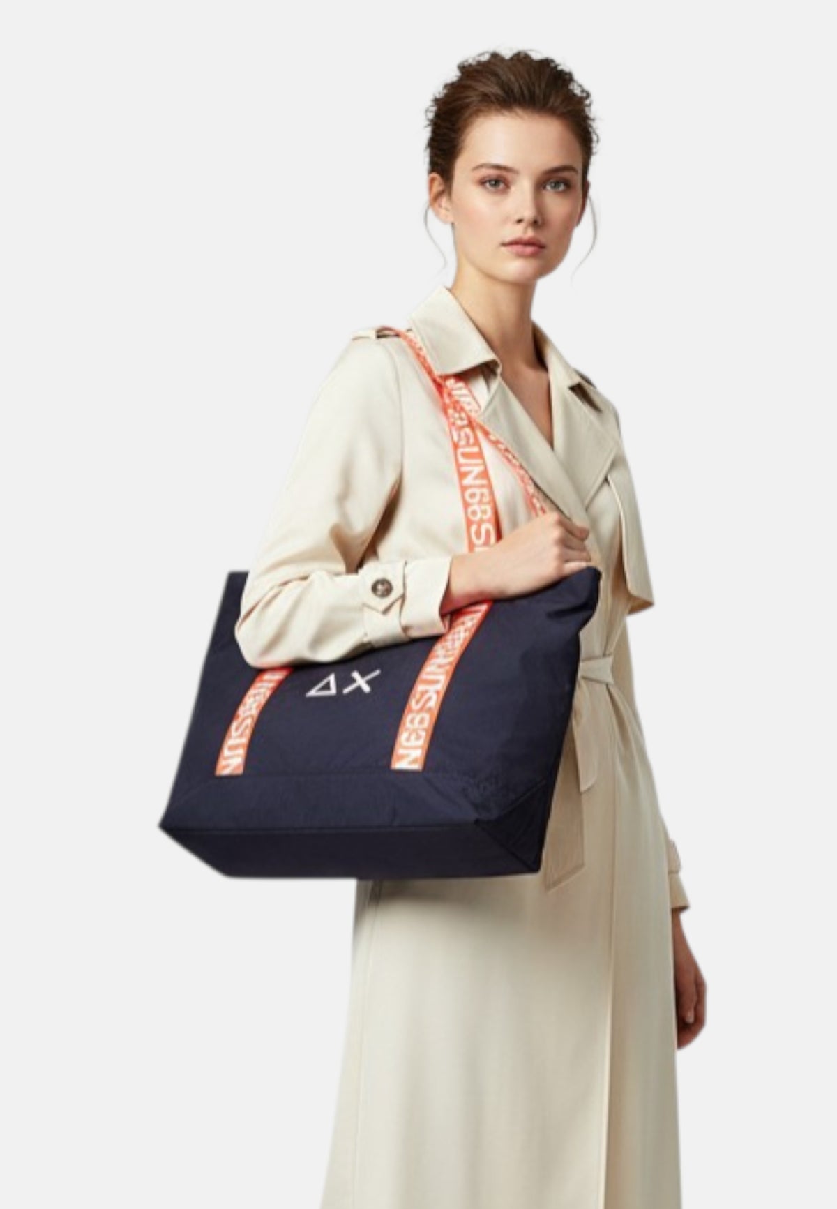 Borsa Mare Donna Sun68 Blue Navy