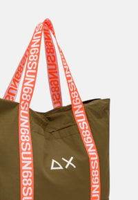 Borsa Mare Donna Sun68 Militare Scuro