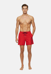 Boxer Mare Uomo Sun68 Rosso Fuoco
