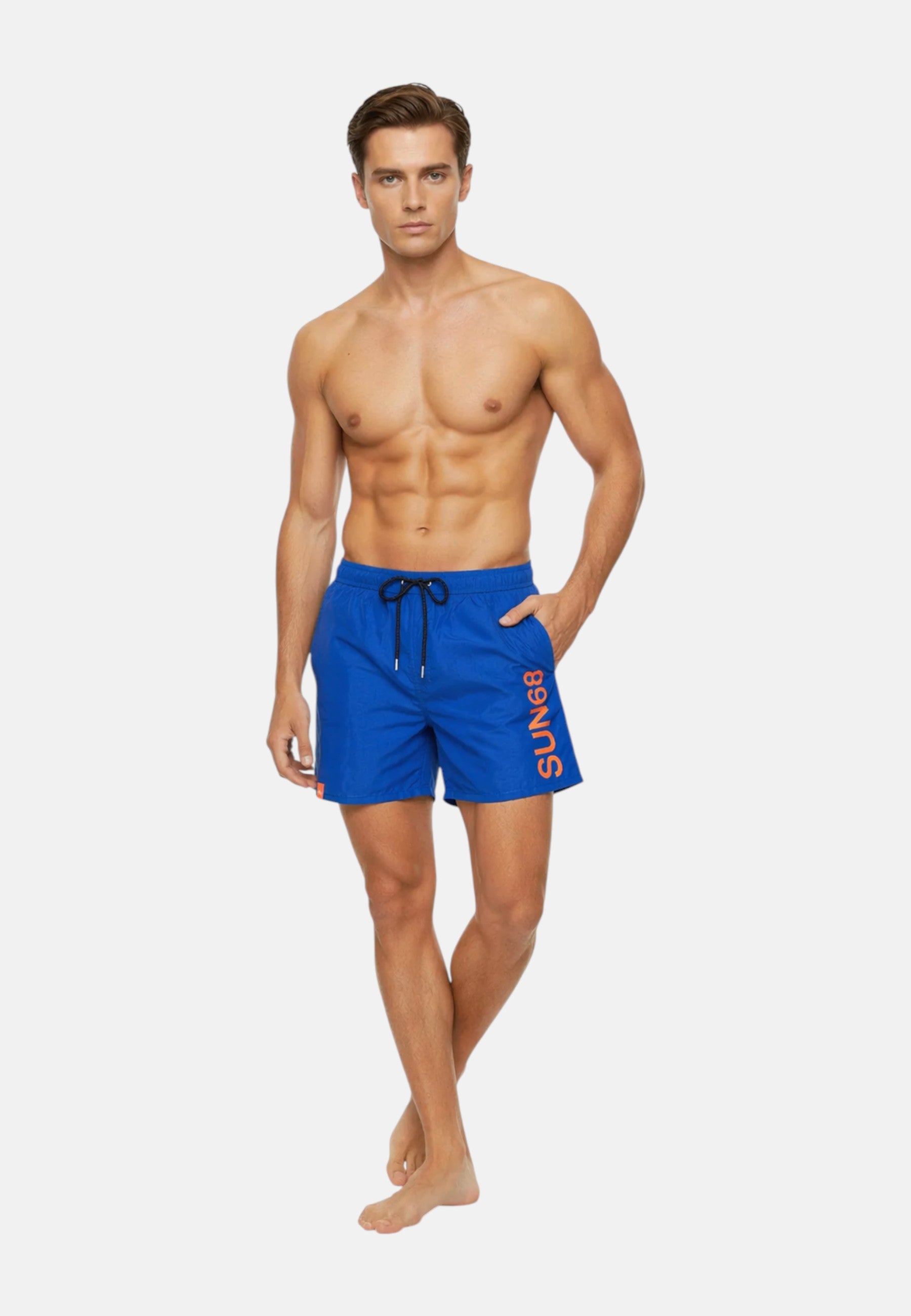 Boxer Mare Uomo Sun68 Blue Royal