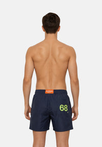 Boxer Mare Uomo Sun68 Blue Navy
