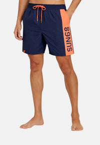 Boxer Mare Uomo Sun68 Blue Navy