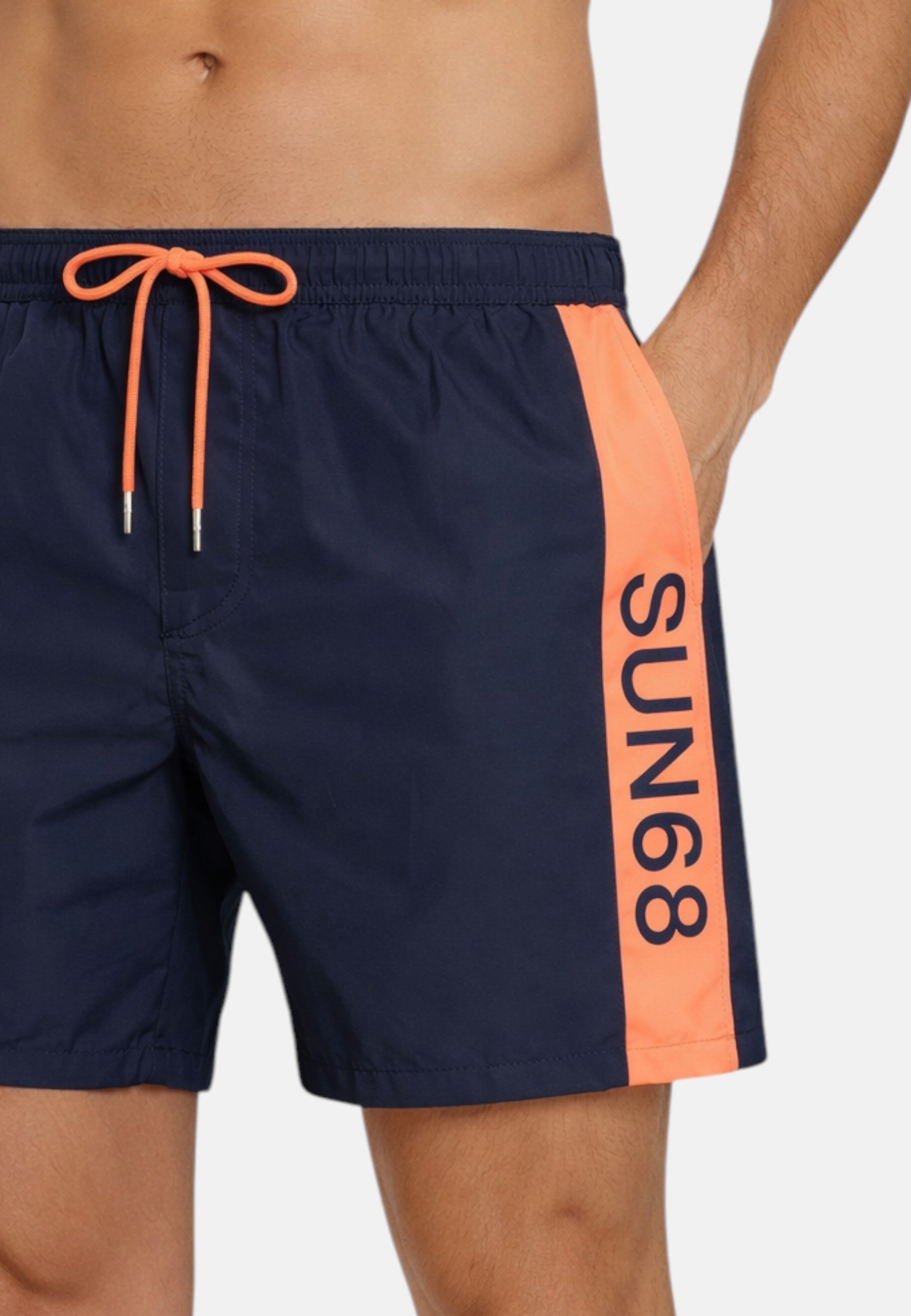 Boxer Mare Uomo Sun68 Blue Navy