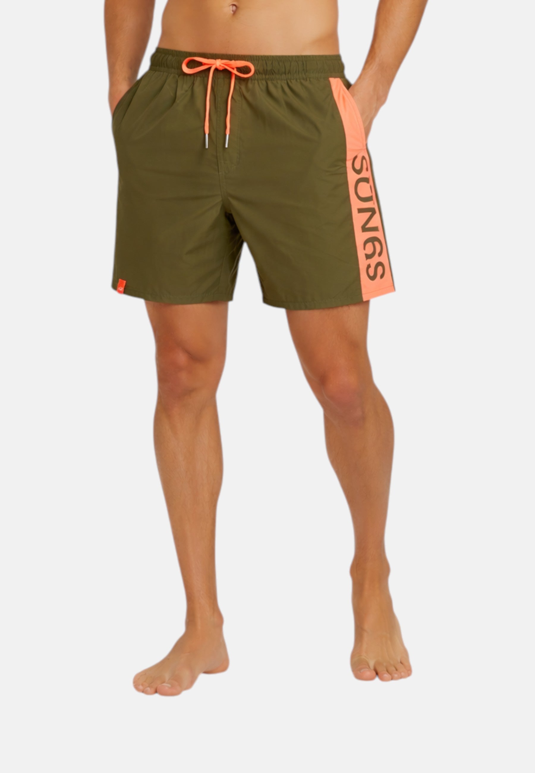 Boxer Mare Uomo Sun68 Militare