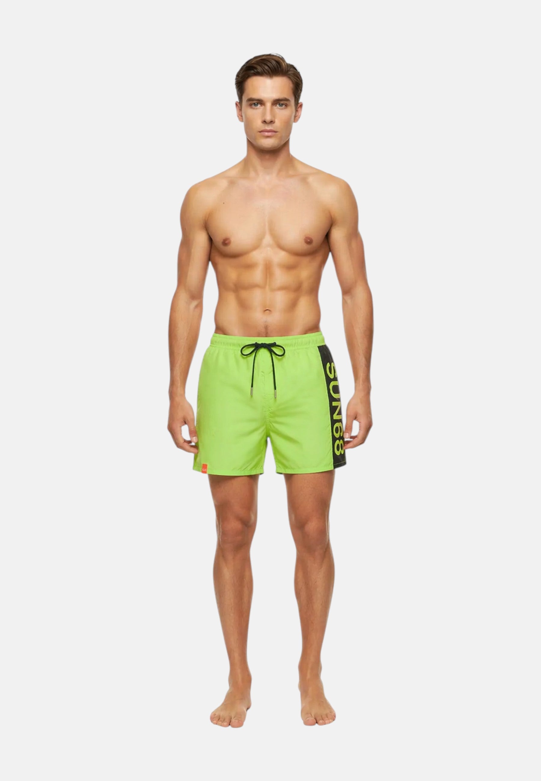 Boxer Mare Uomo Sun68 Giallo Fluo