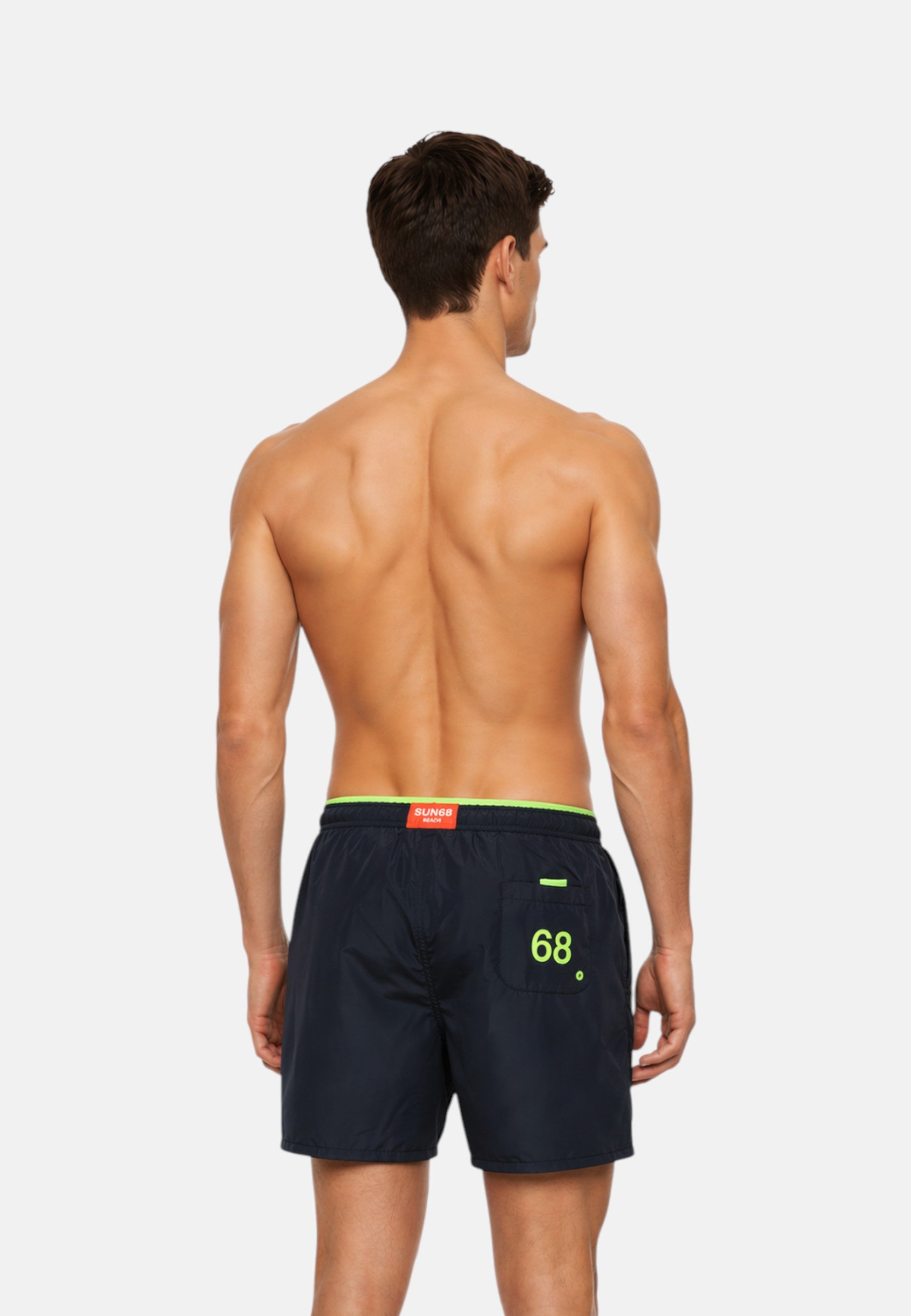 Boxer Mare Uomo Sun68 Blue Navy