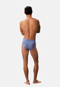 Slip Mare Calvin Klein Blu Tulipano