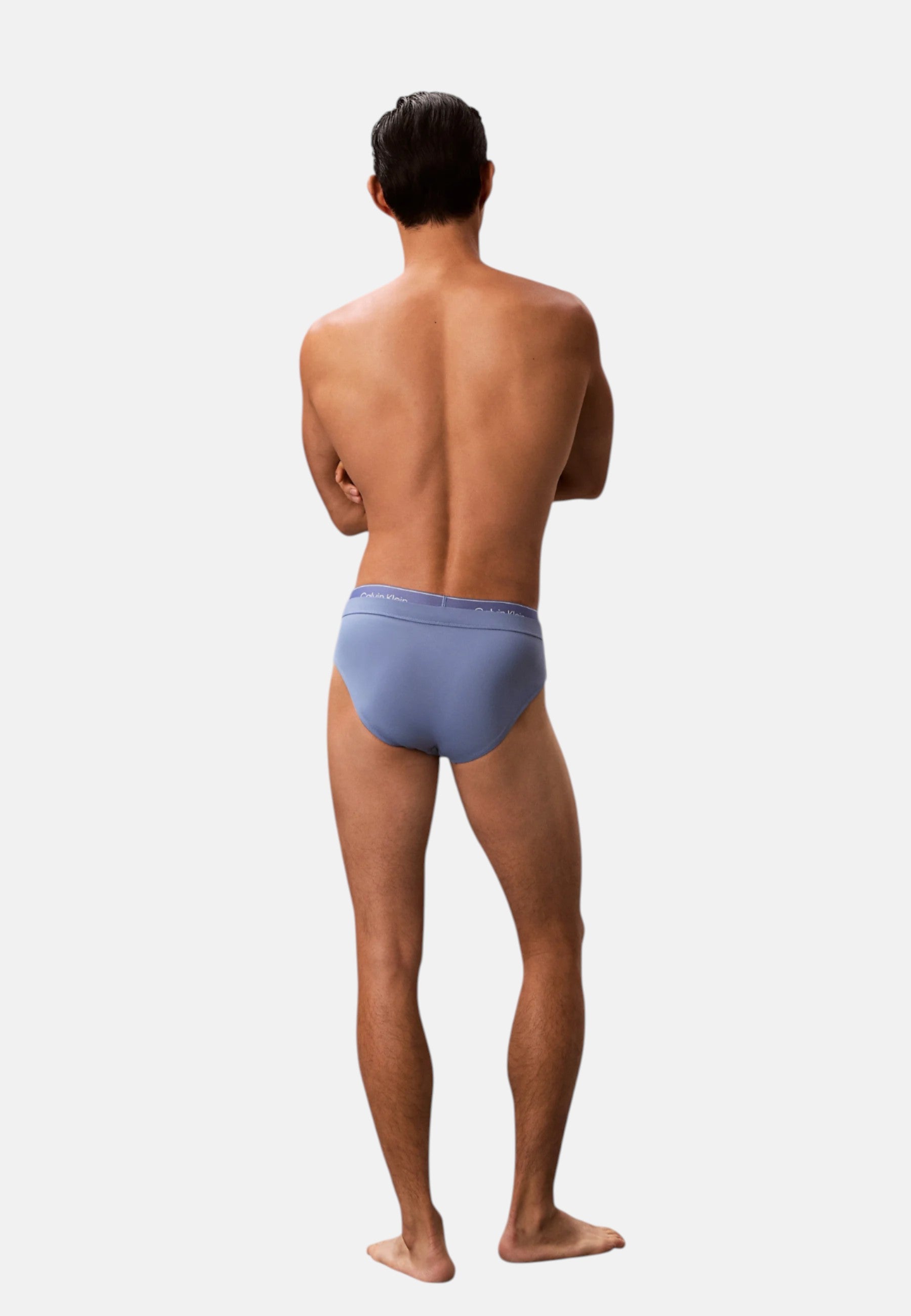 Slip Mare Calvin Klein Blu Tulipano