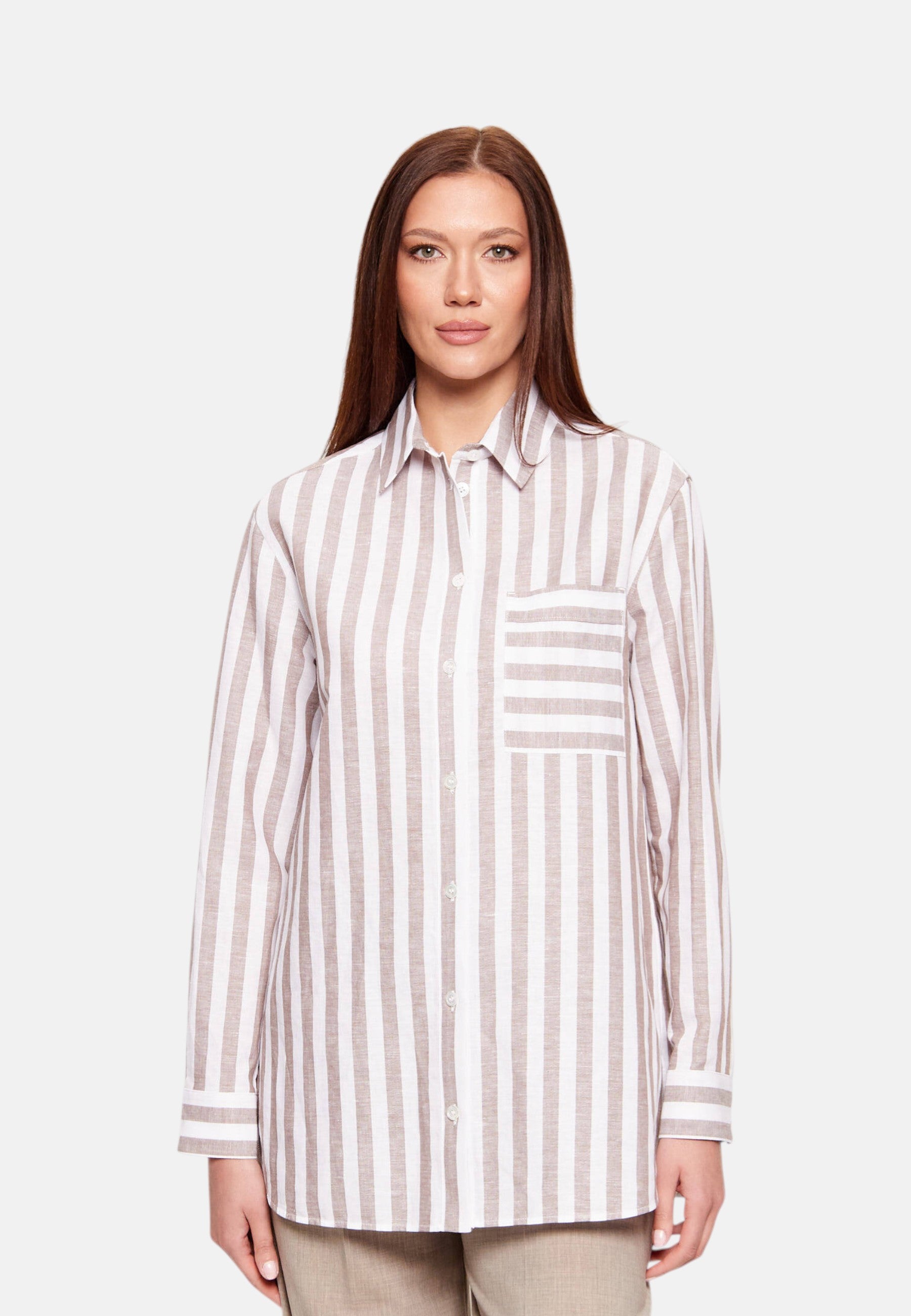 Camicia Donna Max Mara Nocciola