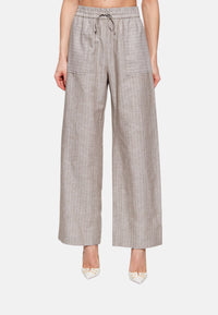 Pantaloni Donna max Mara Nocciola