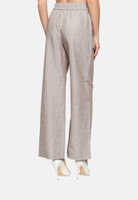Pantaloni Donna max Mara Nocciola
