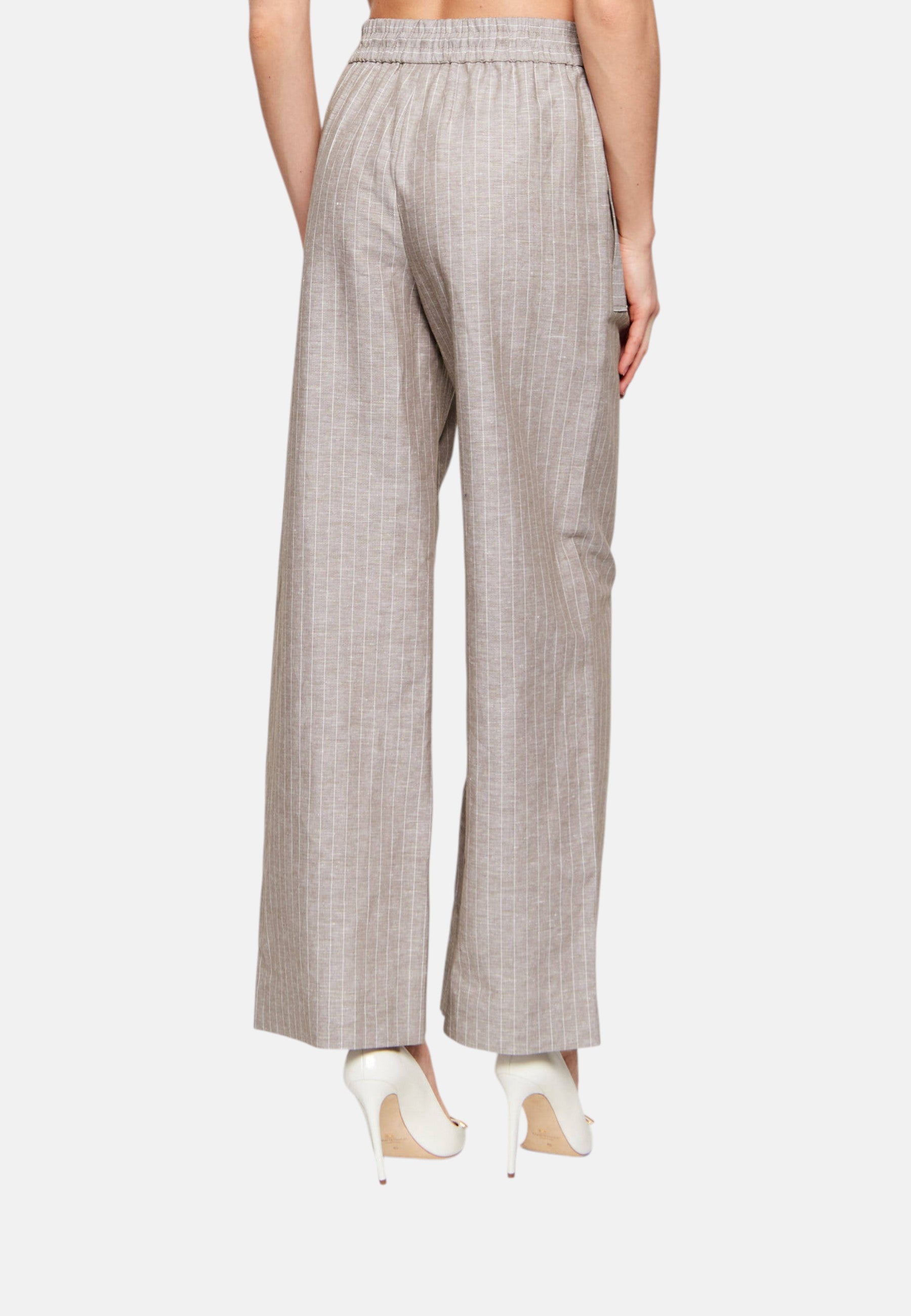 Pantaloni Donna max Mara Nocciola