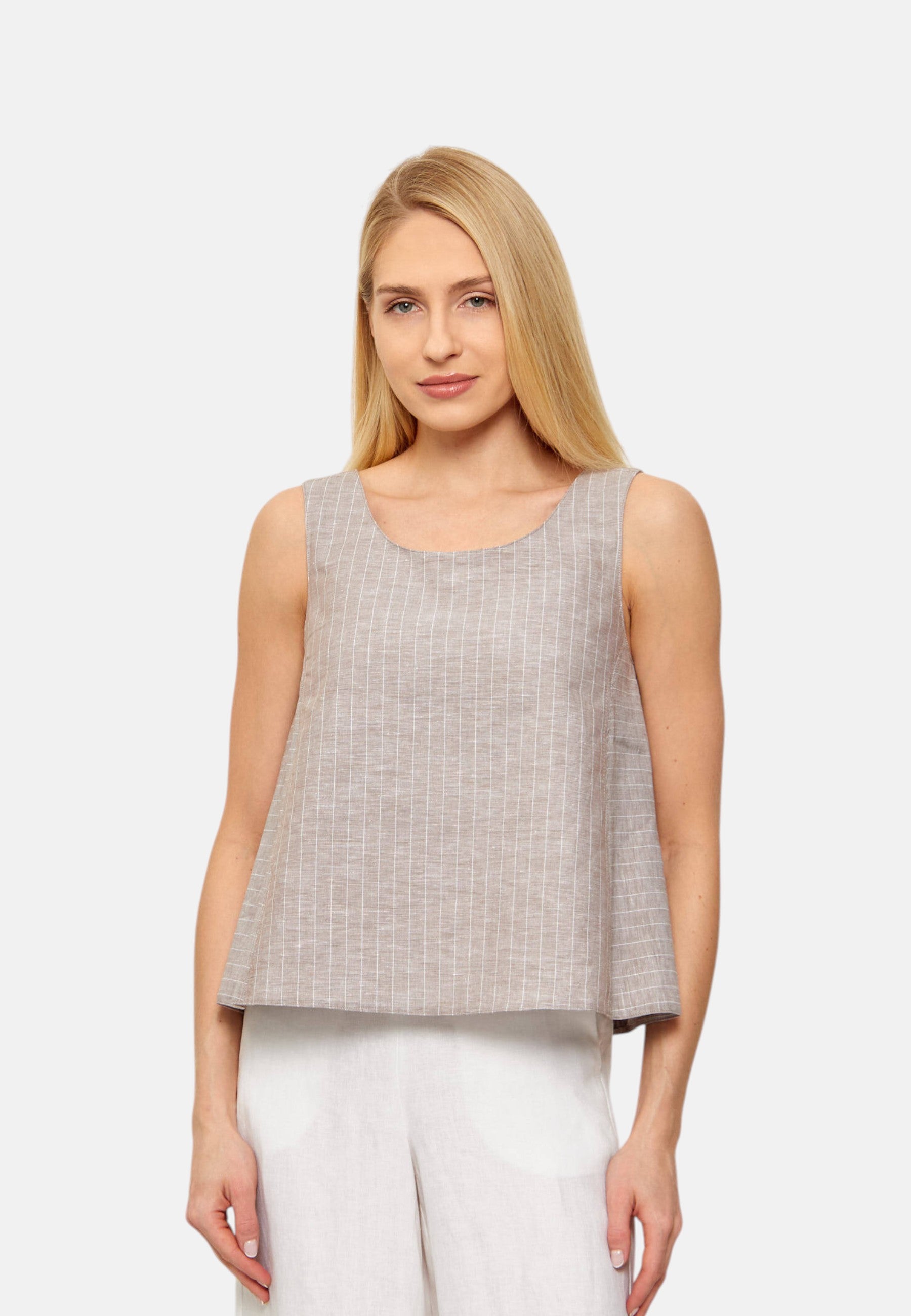 Canotta Donna Max Mara Nocciola