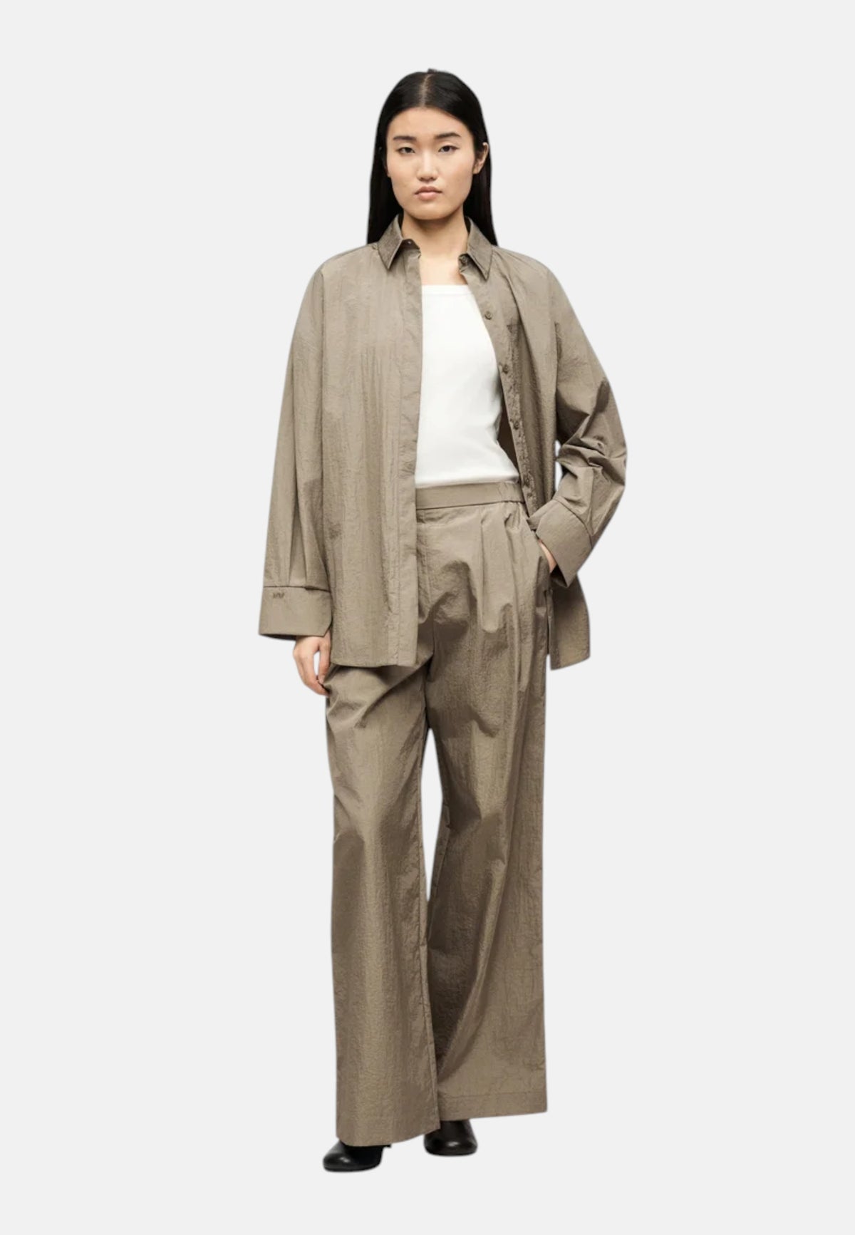 Camicia Donna Max Mara Corno Grigio Verde