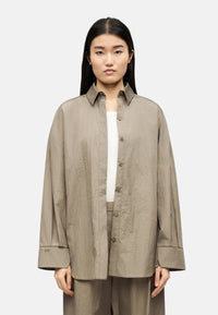 Camicia Donna Max Mara Corno Grigio Verde