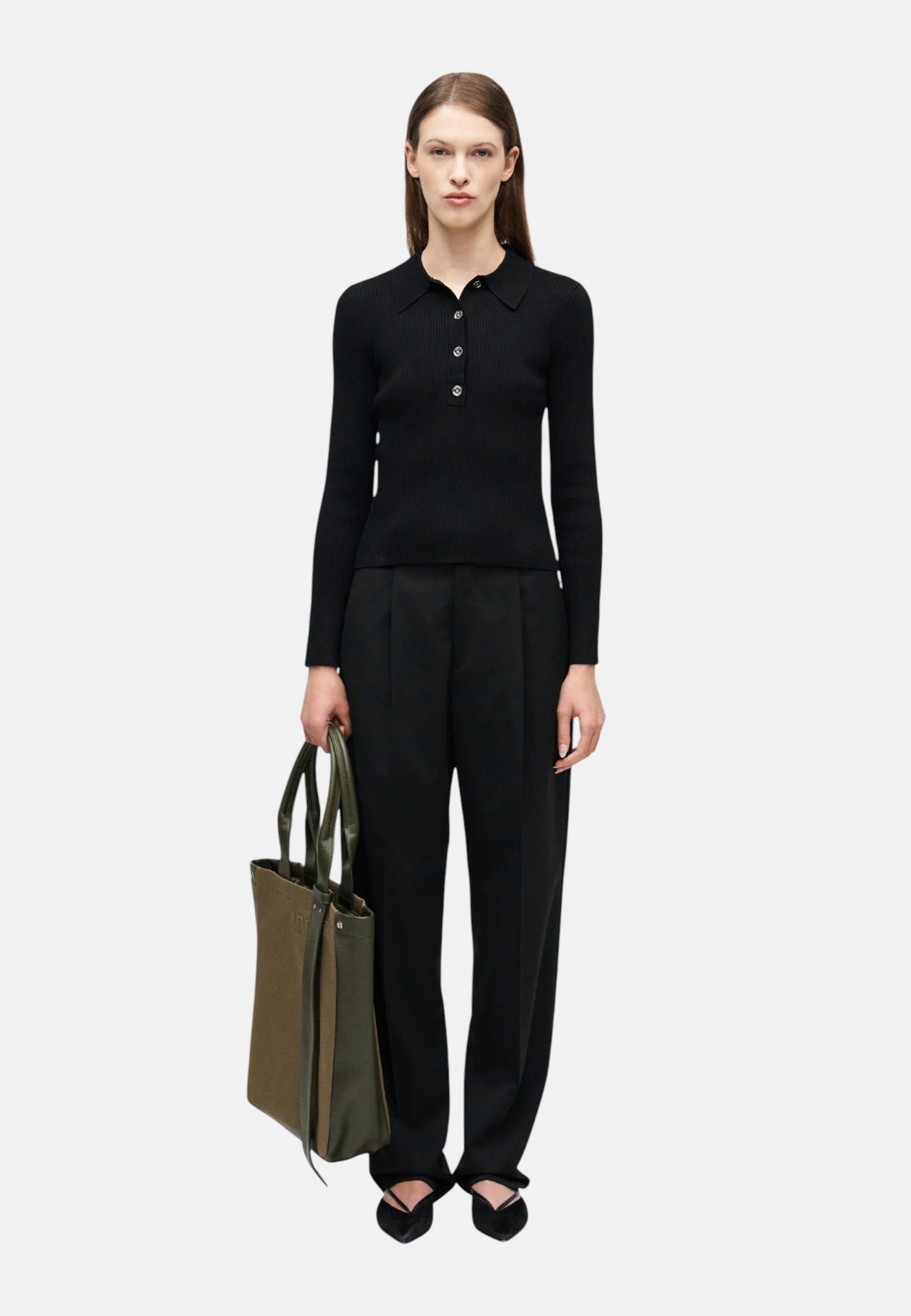 Borsa Donna Max Mara Verde Oliva