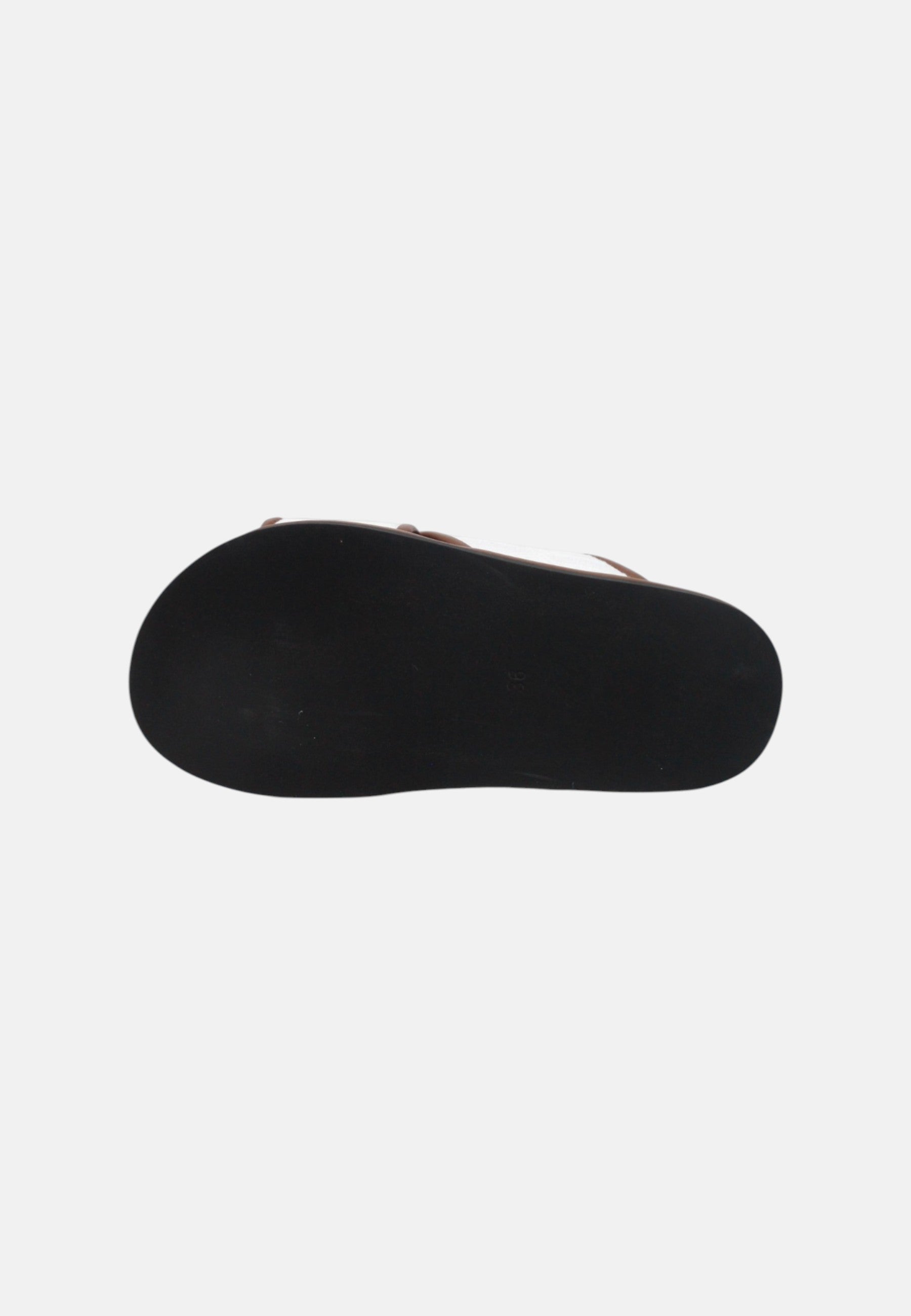 Sandalo Donna Max Mara Bianco Ottico