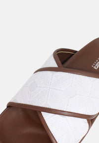 Sandalo Donna Max Mara Bianco Ottico