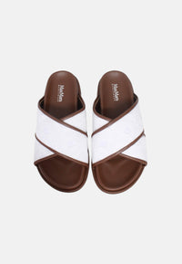 Sandalo Donna Max Mara Bianco Ottico