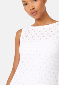 Abito Donna Max Mara Bianco Ottico