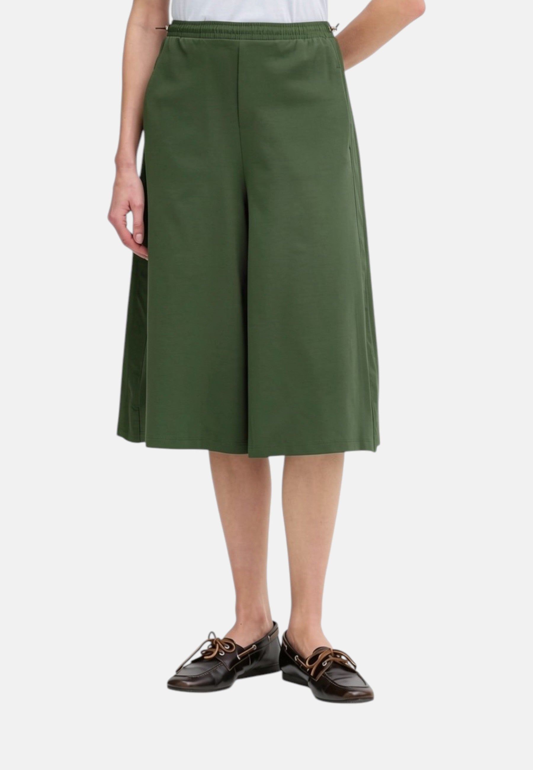 Bermuda Donna Max Mara Verde Muschio