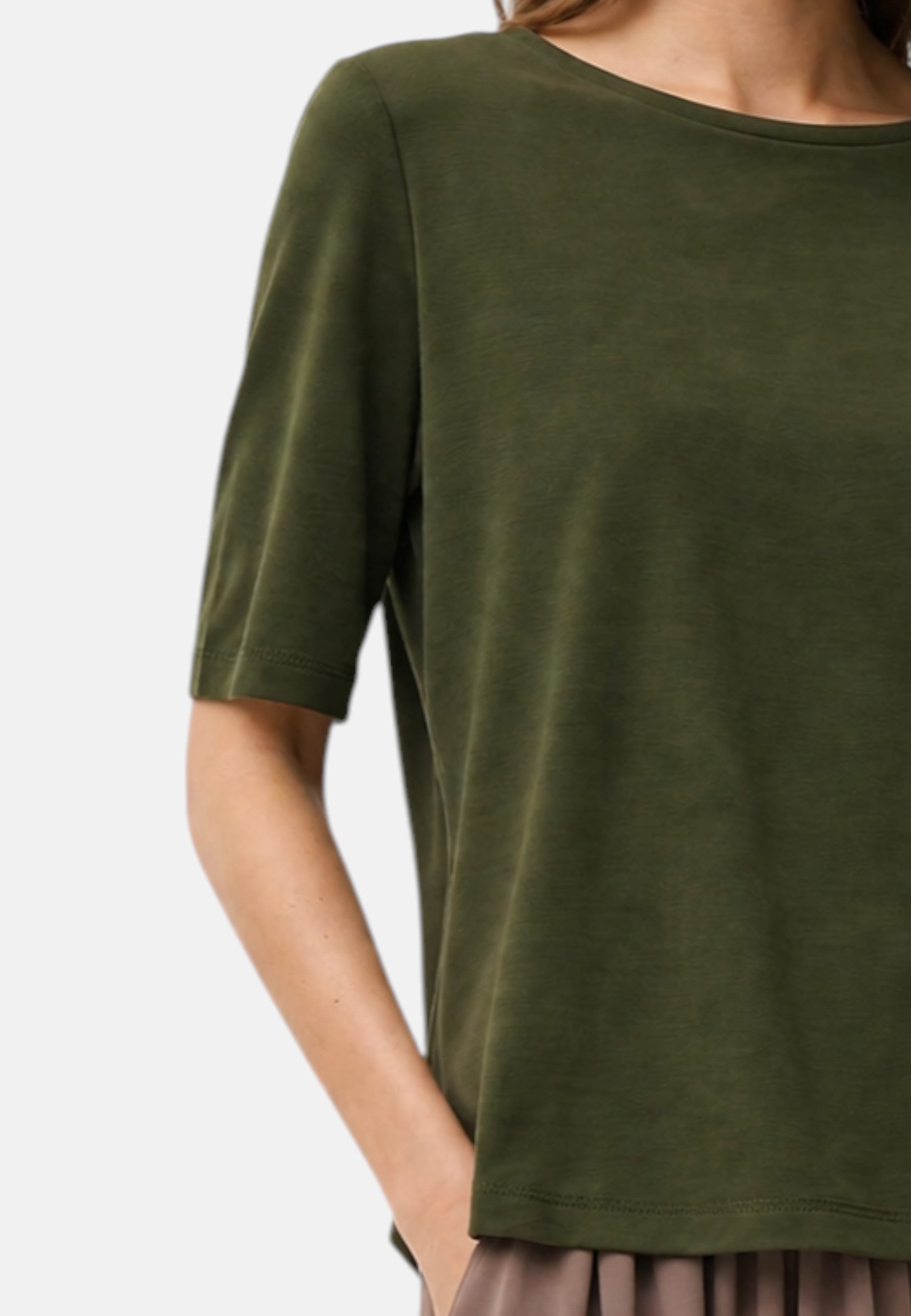 T-Shirt Donna Max Mara Verde Muschio