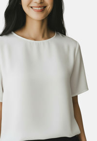 T-Shirt Donna Max Mara Bianco