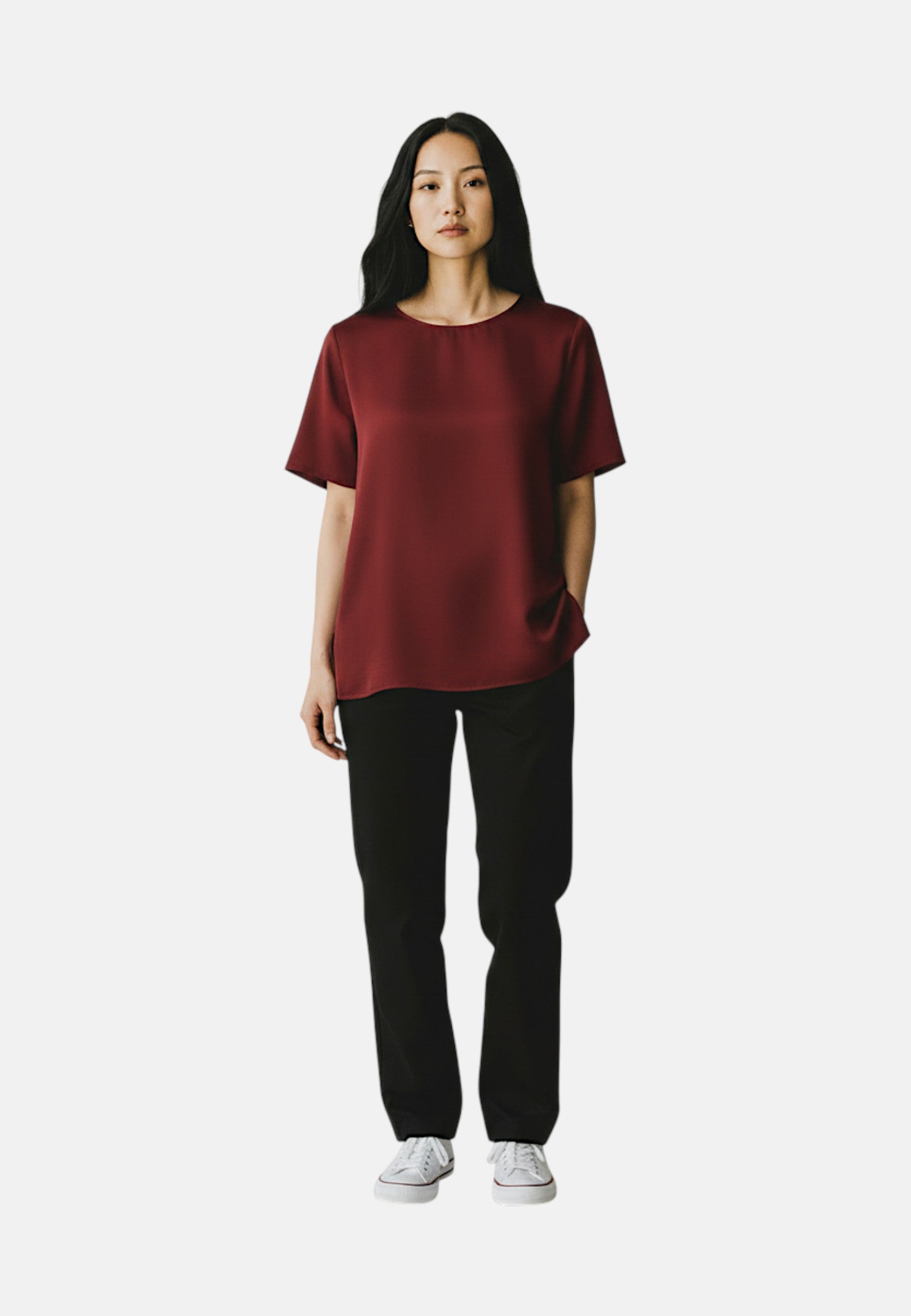 T-Shirt Donna Max Mara Rosso