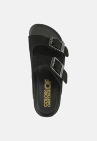Sandalo Donna Colors Of California Nero