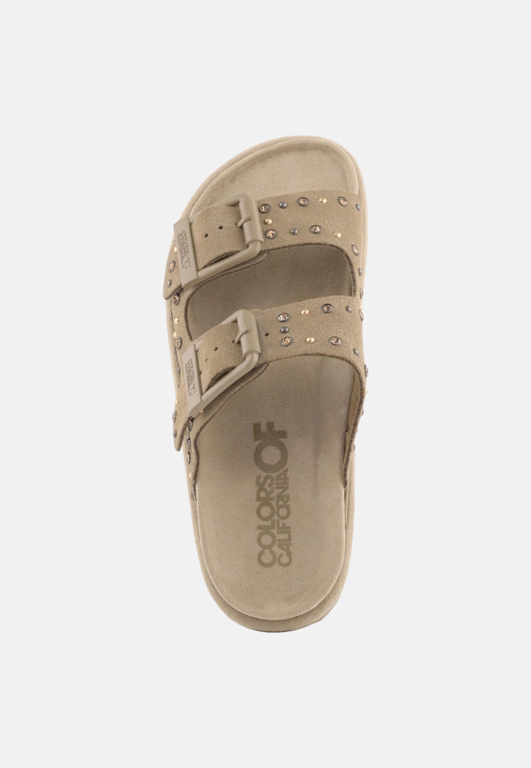 Sandalo Donna Colors Of California Fango