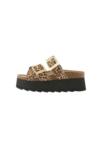 Sandalo Donna Colors Of California Leopard